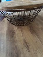 Salon tafel, Huis en Inrichting, Tafels | Eettafels, Overige materialen, 50 tot 100 cm, Rond, Zo goed als nieuw