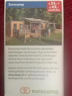 Eurocamp Campingvakantie Voordeelbon, Drie personen of meer, 3 overnachtingen of meer