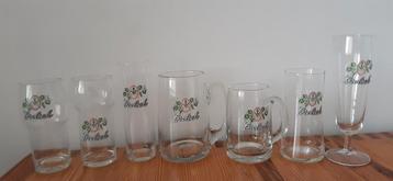 Grolsch 2 glazensets van 1971 en 1972. beschikbaar voor biedingen