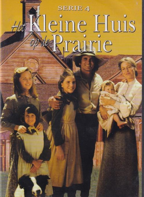 Te koop 6dvdbox het kleine huis op de prairie (serie 4), Cd's en Dvd's, Dvd's | Avontuur, Boxset, Alle leeftijden, Ophalen of Verzenden