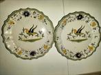 Twee decoratieve italiaanse borden, Antiek en Kunst, Ophalen of Verzenden