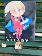 Allary bière  metalen muurplaat., Antiek en Kunst, Kunst | Schilderijen | Modern, Ophalen of Verzenden