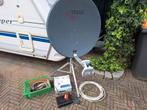 Schotel antenne camping, Audio, Tv en Foto, Schotelantennes, Overige merken, Gebruikt, Ophalen