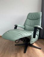 VERLAAGD!! Relax fauteuil sta-op stoel Meubelzorg - €6700, Huis en Inrichting, Fauteuils, Ophalen, Zo goed als nieuw, Leer, 50 tot 75 cm