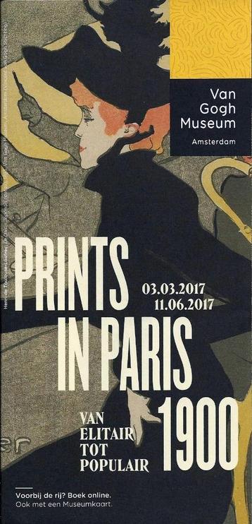 Prints in Paris - Van Gogh Museum 2017. beschikbaar voor biedingen