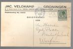 Briefkaart van Groningen naar Warfum 1936, Verzenden, Briefkaart