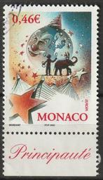 Europa CEPT Monaco 2002 MiNr. 2600 gestempeld met tab, Postzegels en Munten, Postzegels | Europa | Overig, Monaco, Europa, Verzenden