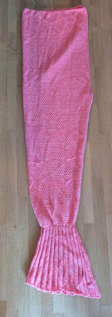 deken zeemeerminnenstaart roze zgan, Ophalen of Verzenden, Zo goed als nieuw
