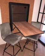 Inklapbaar luxe industrieel tafeltje / werkplek, Huis en Inrichting, Tafels | Eettafels, Ophalen, Zo goed als nieuw