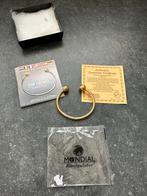 Gezondheid armband mondial goudkleurig, Ophalen of Verzenden, Zo goed als nieuw, Goud