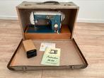 Mooie vintage VERTEX zig-zag naaimachine in koffer - jaren60, Antiek en Kunst, Ophalen