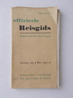 NS Nederlandse Spoorwegen - Officieele Reisgids 4 mei 1942, Ophalen of Verzenden, Gebruikt, Trein, Overige typen