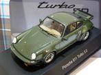 Spark Porsche 911 930 Turbo 3.0 1975 1:43 Groen MAP02030124, Ophalen of Verzenden, Nieuw, Auto, Overige merken