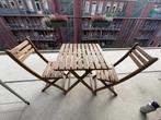 Cute wooden table and chairs from Ikea, Ophalen, Gebruikt, Rechthoekig, Hout