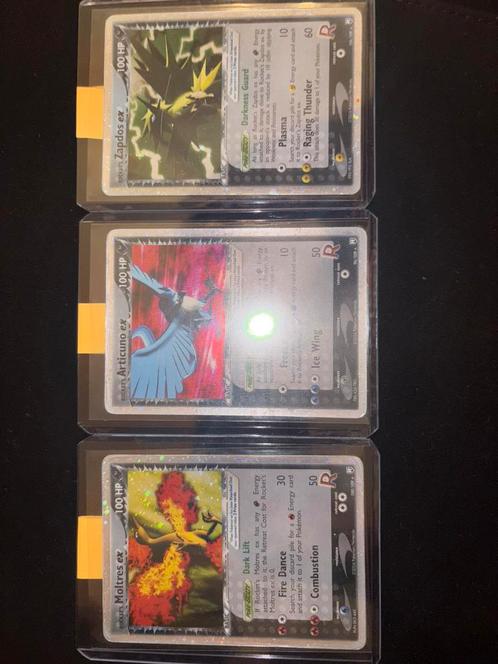 Rockets bird trio, Hobby en Vrije tijd, Verzamelkaartspellen | Pokémon, Zo goed als nieuw, Booster, Ophalen of Verzenden
