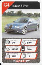 Kw5209 autokaartje jaguar s type ( g4, Verzenden, Zo goed als nieuw, Auto's