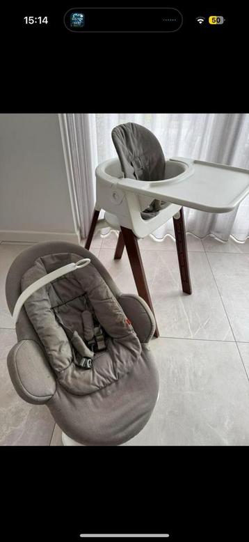 Stokke stepps bouncer met stoel beschikbaar voor biedingen