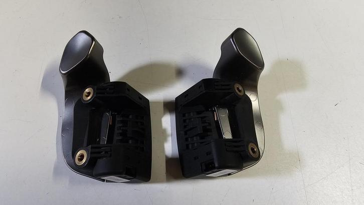 Gearshift paddles set schakel flippers op stuur BMW 5 / 6 se, Auto-onderdelen, Dashboard en Schakelaars, BMW, Gebruikt, Herkomst onderdeel bekend