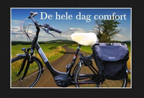 Schapenvacht-Merino zadelhoes-EXTRA dikke wol-Donja-HD-, Fietsen en Brommers, Fietsonderdelen, Nieuw, Algemeen, Overige typen