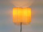 set 2 vintage Honeycomb wandlamp Fiberglass mid century '50, N, Vintage, Ophalen of Verzenden, N