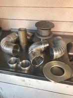 Afvoer butagas kachel/ geiser- tuin/schuur, Gebruikt, Ophalen of Verzenden, Minder dan 2 meter, 80 mm of meer