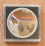 Penning -  D - Day 75 JAAR VRIJHEID 1944, Ophalen of Verzenden, Overige materialen, Nederland