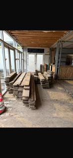 Steigerhout - 200m2 - Vintage Look, Doe-het-zelf en Verbouw, Hout en Planken, Ophalen, Gebruikt, 25 tot 50 mm, Plank
