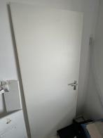Opdek deur 83x201,5 cm wit (gratis ophalen), Doe-het-zelf en Verbouw, Deuren en Horren, Ophalen, Zo goed als nieuw, Binnendeur