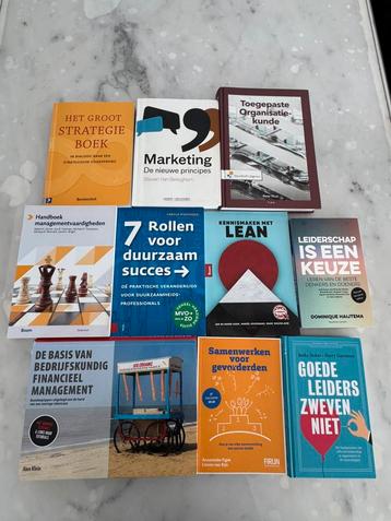 Studieboeken 2024 PostHbo opleiding Bedrijfskunde&Management beschikbaar voor biedingen