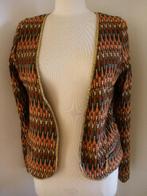 AMBIKA colbert bruin oranje goud streep maat L - nieuw -, Kleding | Heren, Maat 52/54 (L), Bruin, Nieuw, Ophalen of Verzenden