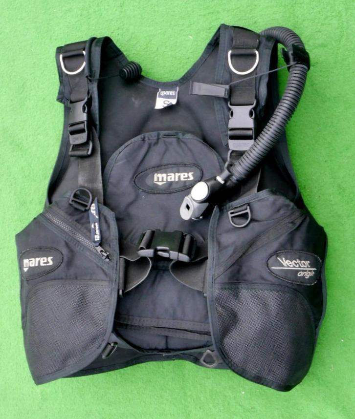 Trimvest/BCD Mares Vector Origin - Maat S, Watersport en Boten, Duiken, Gebruikt, Trimvest of Wing, Ophalen of Verzenden