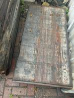 Steenschotten 70x140 x4cm lariks, Ophalen of Verzenden, Gebruikt, Hout