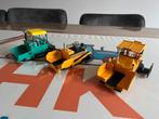 Drie asfsltafwerkmachines Demag Vogele NZG, Hobby en Vrije tijd, Modelauto's | 1:50, Ophalen of Verzenden, Gebruikt, Hijskraan, Tractor of Landbouw