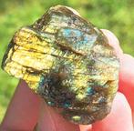Bijzondere Labradoriet met Gouden flash! Edelsteen mineralen, Ophalen of Verzenden