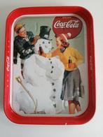 Coca-Cola dienblad sneeuwpop, Ophalen of Verzenden, Gebruikt, Gebruiksvoorwerp