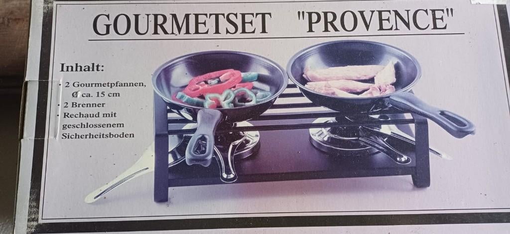 gourmetstellen, Witgoed en Apparatuur, Gourmetstellen, Ophalen, Zo goed als nieuw, 4 t/m 7 personen