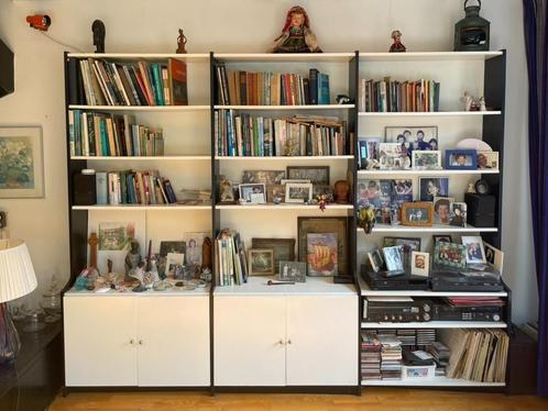 Originele Lundia Skanwand - Scandinavisch design uit 1976, Huis en Inrichting, Kasten | Boekenkasten, Gebruikt, 200 cm of meer