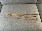 Vintage Breinaalden 4 stuks, Hobby en Vrije tijd, Breien en Haken, Ophalen of Verzenden, Gebruikt, Breien, Naald