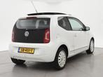 Volkswagen Up! 1.0 HIGH UP! WHITE + SCHUIFDAK PANORAMA STOEL, Auto's, Euro 5, Stof, Gebruikt, 4 stoelen