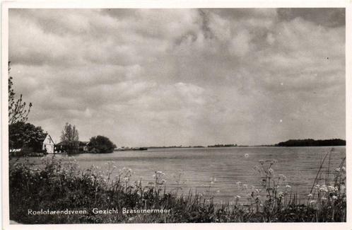Roelofarendsveen. Gezicht Brasemermeer - 1954 gelopen, Verzamelen, Ansichtkaarten | Nederland, Gelopen, Overijssel, 1940 tot 1960