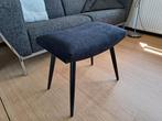 Gerenoveerde vintage voetenbank krukje poefen jaren 60/70,, Ophalen of Verzenden, Zo goed als nieuw, Rechthoekig, Minder dan 50 cm