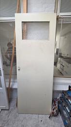 Binnendeur stomp met raampje, Ophalen, Minder dan 80 cm, Binnendeur, 200 tot 215 cm