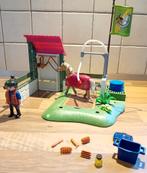 Playmobil paarden wasstraat, Gebruikt, Ophalen of Verzenden, Los playmobil