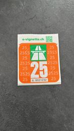 Autobahn vignet Zwitserland 2025- 01/2026, Eén persoon