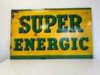 BP Super Energic emaille reclamebord, Ophalen of Verzenden