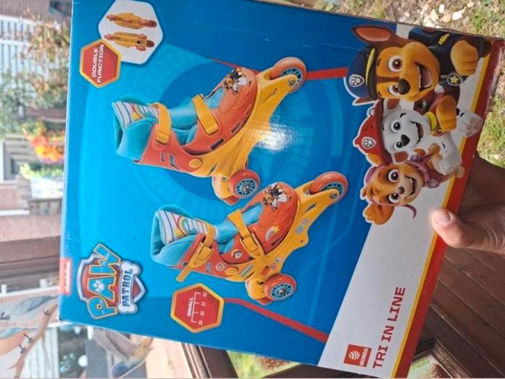 Paw patrol skeelers, Kinderen en Baby's, Speelgoed | Buiten | Rolschaatsen, Zo goed als nieuw, Verstelbaar, Ophalen of Verzenden