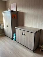 Complete babykamer met ledikant, commode en kast, Kinderen en Baby's, Ophalen, Gebruikt, 50 tot 70 cm, 100 cm of meer