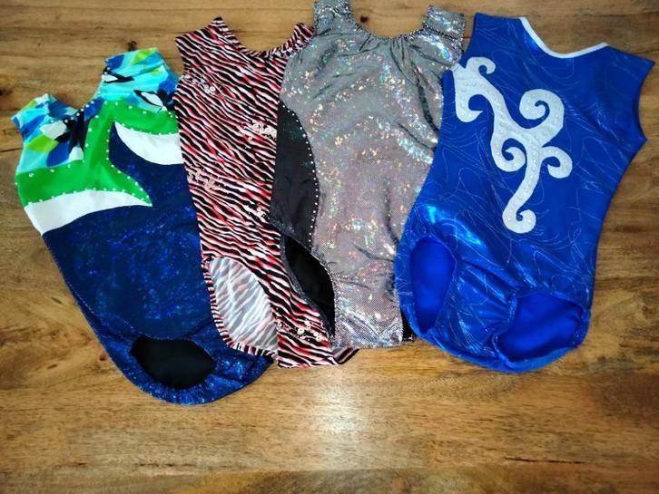 Turnpakjes/turnpakje/turnpak/gympakje maat 158, Sport en Fitness, Turnen, Zo goed als nieuw, Turnpak(je), Kindermaat 146 t/m 176