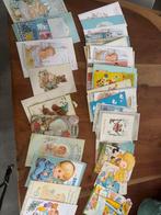 Oude felicitatie geboorte kaartjes gratis, Verzamelen, Ophalen of Verzenden, 1940 tot 1960
