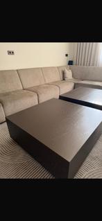 PUUUR salon tafel 100x100, 50 tot 100 cm, Vierkant, Ophalen of Verzenden, Zo goed als nieuw